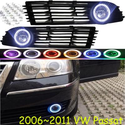 China Car Bumper Headlight For 2006~2011y Volkswagen Passat Fog Light Projector Lens Car Accessories CCFL For VW Passat Headlamp Car for sale