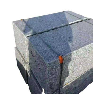 China Traditional Gray Granite Garden Stone Raw Material Blocks for Gray Black Yellow Red Color and Widespread Surface for sale