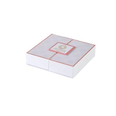 China Recycled Materials Custom Cosmetic Boxes For Skin Care Two Open Door Box Skin Care Box Packaging for sale