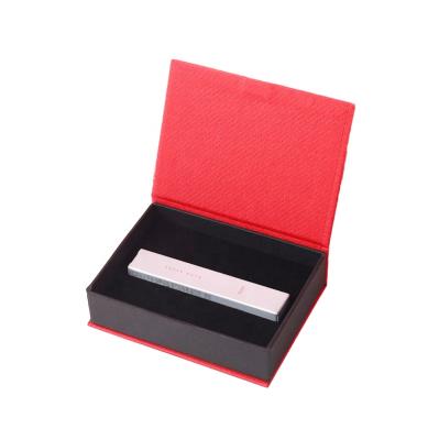 China Handmade Custom Lipstick Box Packaging Cheap Cardboard Lipstick Book Box for sale