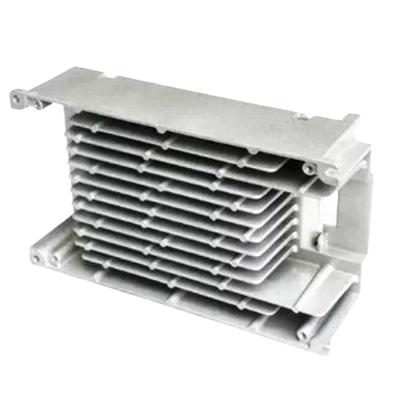 China Aluminum OEM manufacturer alloy aluminium die casting part aluminum led profile heat sink oil cooler die casting heatsink for sale