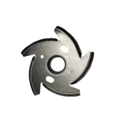 China Factory Price Cuatomed Turbocharger Water Pump Impeller Water Pump Impeller Brass Iron Impeller For Pump for sale