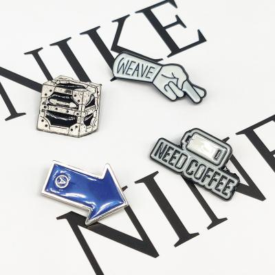 China Europe Factory Custom Make Lapel Pin And Badge With Imitation Promotional Enamel for sale