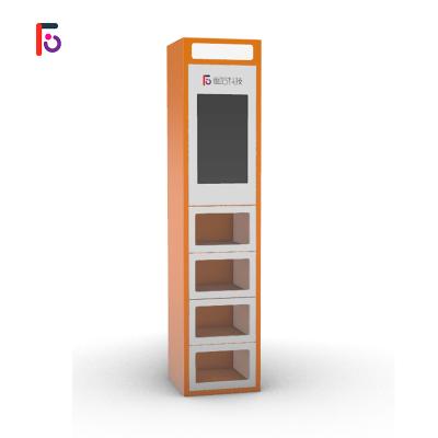 China All places lattice cabinet vending machine for hairdrink and beauty eyelash food for sale