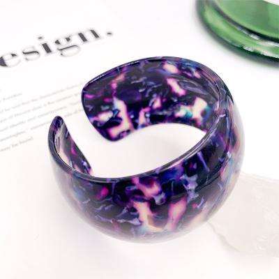 China CLASSIC Purple Jewelry Customized Cuff Bangle Blank Fashion Design India Bangle Clasp Accessories Women Bangle Bracelet New For Lady for sale