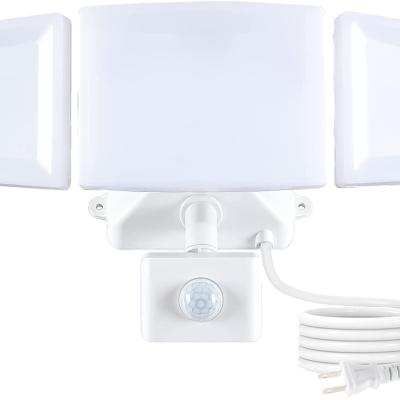 China Garden Motion Sensor Waterproof Flexible Adjustment LED Smart Floodlight for sale