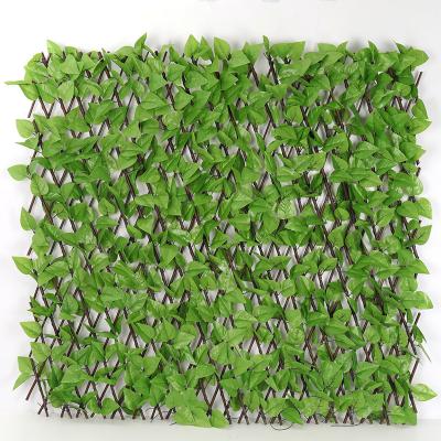 China Decorate Factory Direct Sale 120CM Normal Fence Artificial Green Fence for sale