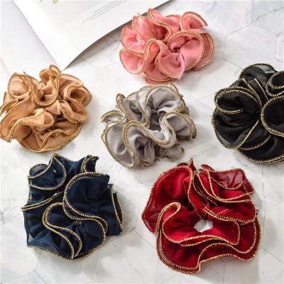 China 2020 Hot Stamping Yucat Hot Stamping Scrunchies Accessories Rope Ponytail Holders Girls Hair Scrunchies Elastic Hair Ties for sale