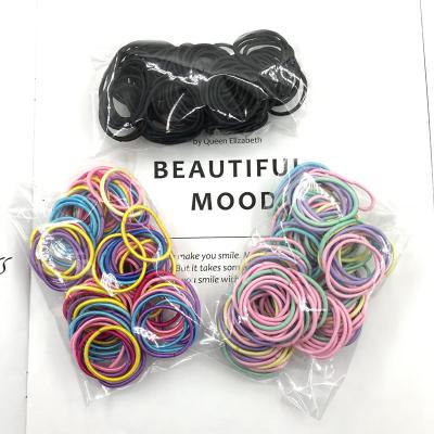 China Cute Rubber Elastic Band Child Hair Rings Baby Hair Rings Yucat Wholesale Gift Elastic Hair Ties for sale