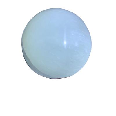 China Natural China Selenite Highly Polished Selenite Crystal Ball Instant Sphere For Healing for sale