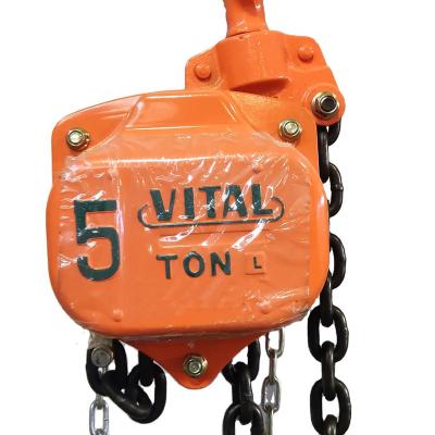 China High Quality Parts Chain Block Crane HSZ-VT Chain Block Essential 1 Ton Manual Chain Block for sale