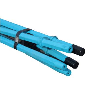 China Factory Price Durable 3m Hexagon Drill Pipe H22 Taper Drill Rod for sale