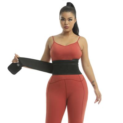 China Breathable Sweat Belts Waist Trimmer Slimming Band Weight Loss Sports Fitness Waist Trainer Belt for sale