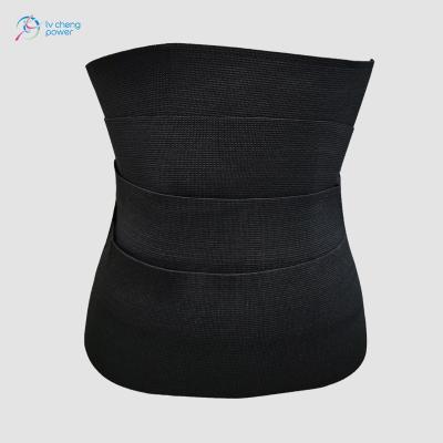 China Breathable Belly Wrap Waist Trainer 4M Bandage Adjustable Belly Waist Wrap With Buckle for sale