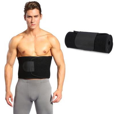 China Durable Comfortable Belt Sweat Slimming Waist Trainer Fitness Waist Support Sweat Belt for sale