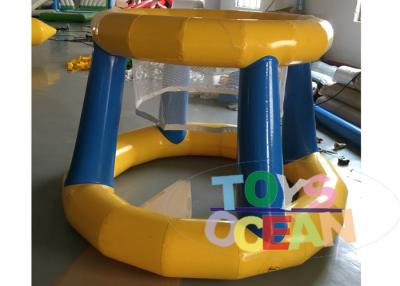 China Aro de baloncesto inflable del agua del flotador del juego del agua del juego de los deportes con el PVC de 0.9m m en venta