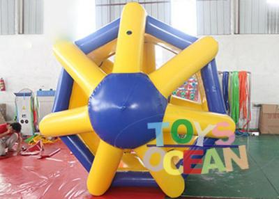 China Giant Human Hamster Inflatable Water Toys Roller Wheel For Outdoor Water Activity for sale