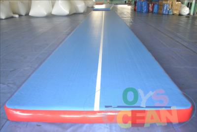 China Esteras de la yoga durable inflable/pista de aire de la gimnasia que caen para el equipo de la práctica del gimnasio en venta