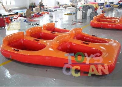 China Barco remolcable del esquí del tubo del agua inflable del barco del buñuelo de 5 personas para la diversión del agua del esquí del jet en venta