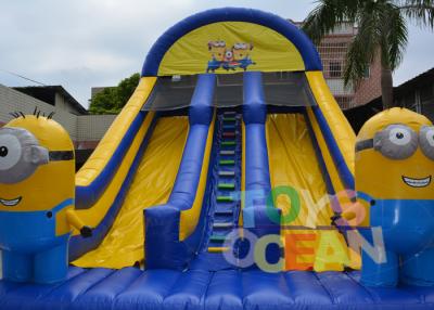 China 8 X 4.5 X 6.5m Inflatable Slide / Minion Madness Inflatable Water Slide for sale