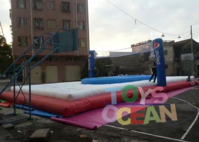 China Inflatable Bassaball Course Exciting Beach Games Inflatable Volleyball Fields for sale