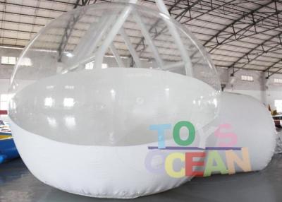 China DIA 4M Advertising Inflatables Transparent Inflatable Bubble House With Tunnel for sale