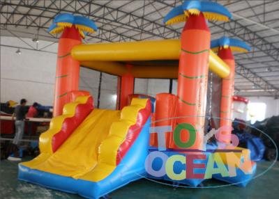 China Casa de salto inflable 4 de la despedida de la selva del mono en 1 combinado para el niño que juega el parque en venta