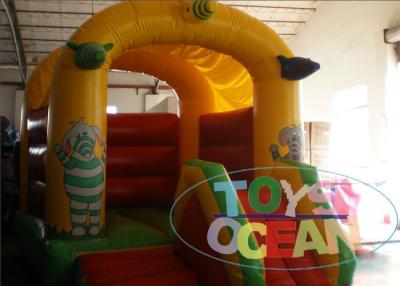 China Castillo inflable colorido de la despedida del PVC del elefante del nuevo diseño para los niños en venta