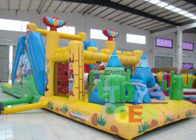 China Big Interactive Challenge Sport Game Inflatable Obstacle Course Combo For Kids Play for sale