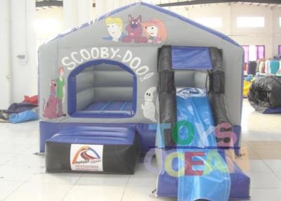 China Little Inflatable Bounce Jumping House With Slide For Family Children Park for sale