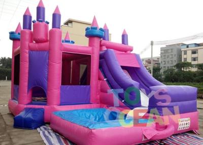 China Gorila inflable colorida que salta el castillo divertido combinado para la diversión de los niños en venta