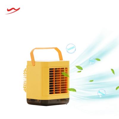 China New Function Hotel WYWD Mini Cool Usb Rechargesabble Air Cooler Fan Air Conditioner Fan for sale