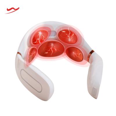 China Body Christmas Gift Neck Massager Comfortable Desktop Relaxation Supplies Smart Neck Massager for sale