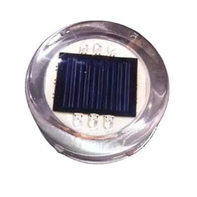 China CE Solar Glass LED Road Stud / LED Road Underground Solar Road Stud Light Glass Stud for sale