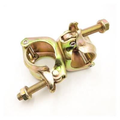 China Industrial Scaffolding Swivel Coupler High Quality Load Capacity Pressed Right Angle Coupler for sale