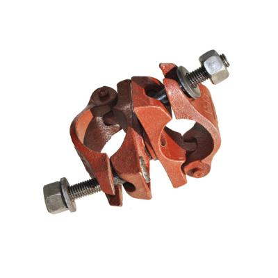 China Industrial Heavy Duty Scaffolding Double Pipe Joint Male Connector Clamp /coupler for sale