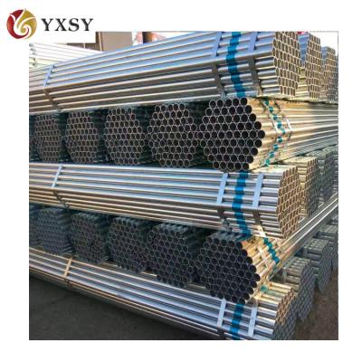 China Structure Pipe Galvanized Steel Tube/Bs 1139 Scaffolding Pipe Price for sale