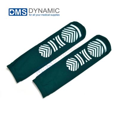 China With Single Or Double Sided Tread Green Non Slip Socks With Best Available Two Sided Unisex Tread Different Colors For Home And Hospital for sale