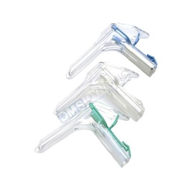 China Sterile or non-sterile disposable sepculum souce lumen vaginal speculum pack single-use style for sale