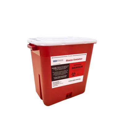 China Collection Container 2 Gallon Sharps Collection Container for sale