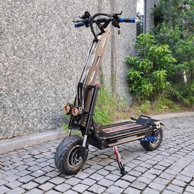 China New Design High Quality Unisex E-scooter 13 Inch 4000W*2 43.2AH Motor Dual Off Road Foldable Electric Scooter For Adults for sale