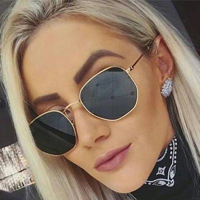 China New Arrival Eyewear Ocean Lady Metal Female Designer Sunglasses Fashion Lens Shades Women Oversized Sun Glasses for sale