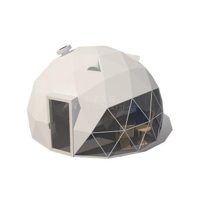 China Portable outdoor PVC transparent family fiberglass family geodesic dome geodesic dome camping tent for sale