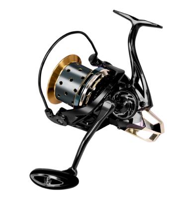 China Fish 120000 Straight Metal Snakeskin Reel Fish Wheel Fishing Reel Far Possibility Around Line Fishing Fish Carp Tackle zu verkaufen