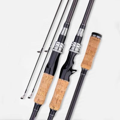 China Sea Light High Quality Shatterproof Rock Rotating Near Land Cork Fishing Rods 2 Buyers à venda