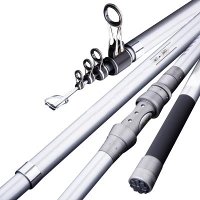 China New Design Lightweight Fishing Rod Carbon Fiber Distance Throwing Telescopic Fishing Rod 3.6-4.5m 5.4m for sale