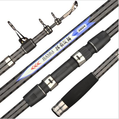 中国 Evercatch 3.6m 4.5m 5.4m FRP Lightweight Sea Carp Fishing Pole Telescoping Fishing Rod In Stock 4 Buyers 販売のため