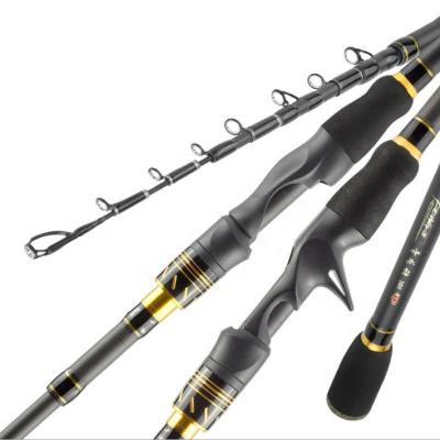 China Rod High Carbon Spinning Casting Rod Travel Fishing Light Lure 5-35g 8 GR 7 Section Fishing Tackle Light Weight 1.8m 2.1m 2.4m 2.7m zu verkaufen