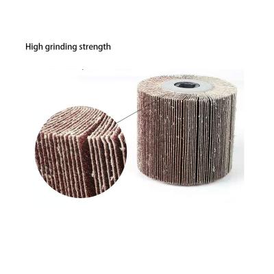 China Metal sand-belt drawing emery cloth drawing fin polishing wheel with the function of grinding for sale