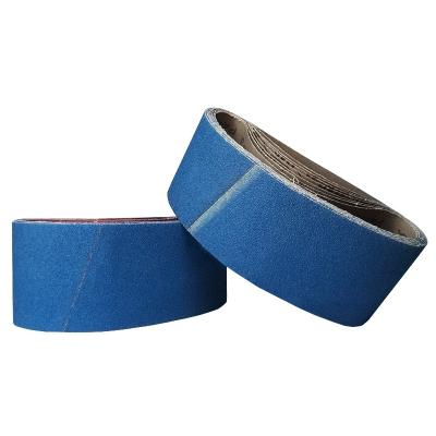 China Sanding for Wood Zirconium Oxide Abrasive Cloth 610x100mm 75x533mm Roll Sanding Belts, Wide Belt Sanding for Polishing Stainless Sheet, for sale